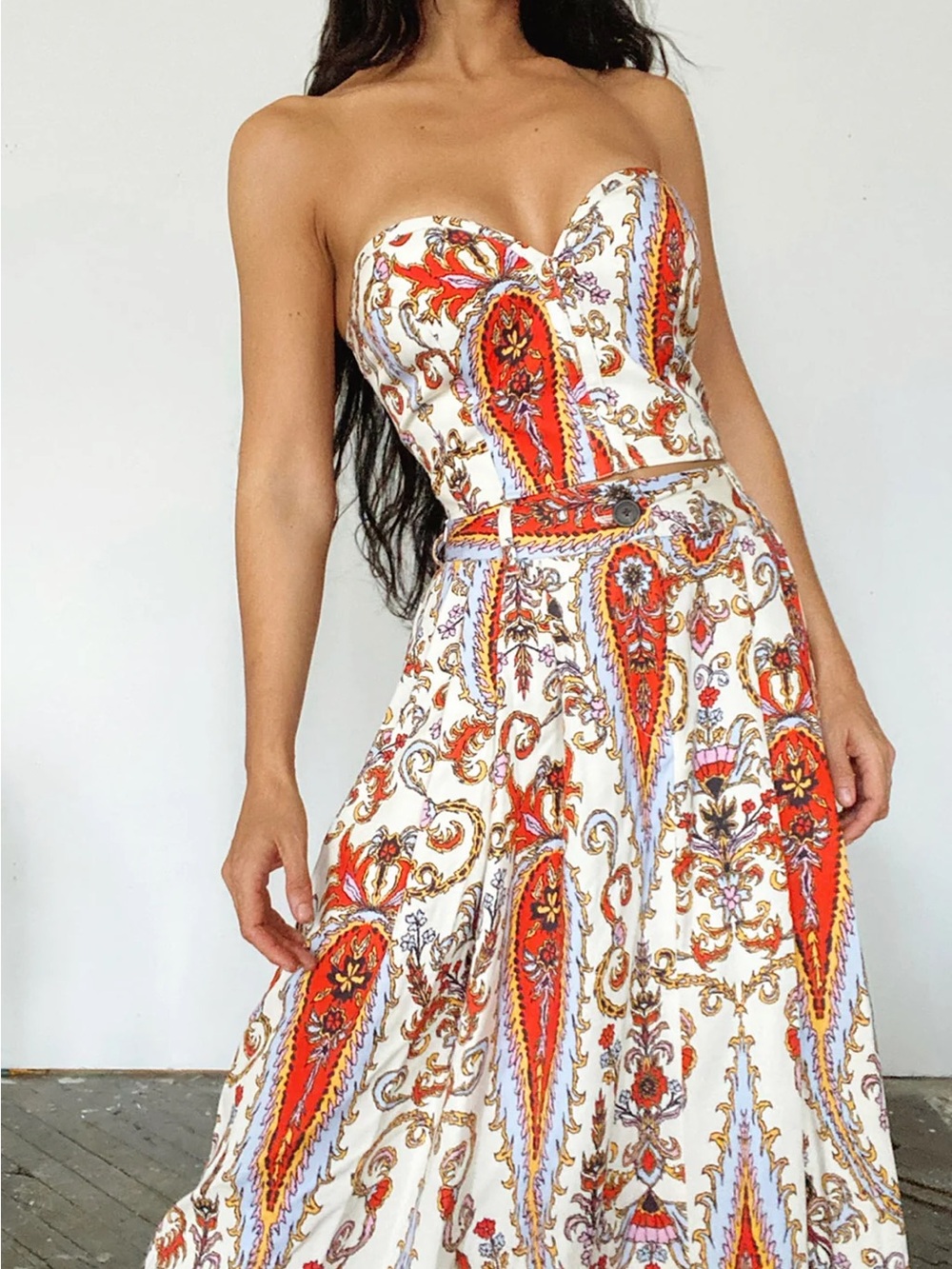 LADEO TULAY SKIRT  and matching bustier top